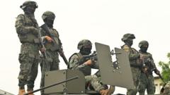 Ecuador deploys 75,000 soldiers and police to combat drug gangs